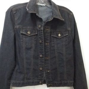 Smart Set- Blue jean jacket with buttons